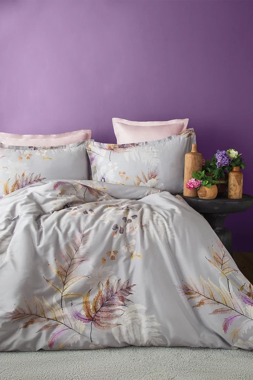 Комплект постільної білизни Issimo Digital Satin 200х220 см Brunelle