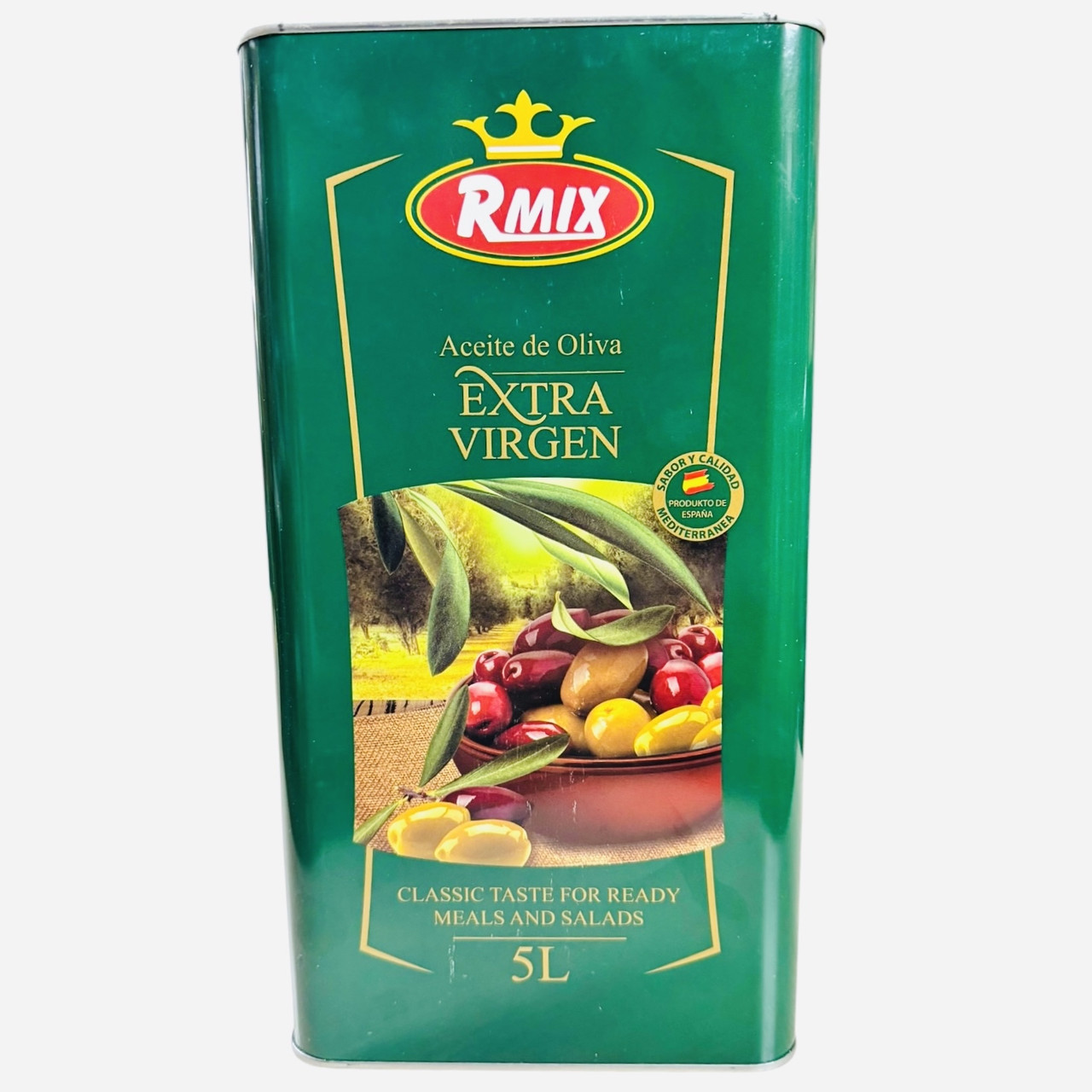 Оливкова олія Rmix Extra Virgin Olive ж/б.  5 л