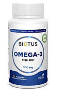 Омега-3 риб'ячий жир, Omega-3 Fish Oil, Biotus, 120 капсул