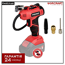 Компресор акумуляторний повітряний Worcraft CAC-S20LiG Макс. тиск 10.3 бар Без АКБ і ЗУ