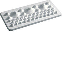 Фланець для щитів Univers IP44/54 FZ426 Hager, для боксів металевих Хагер, шаф