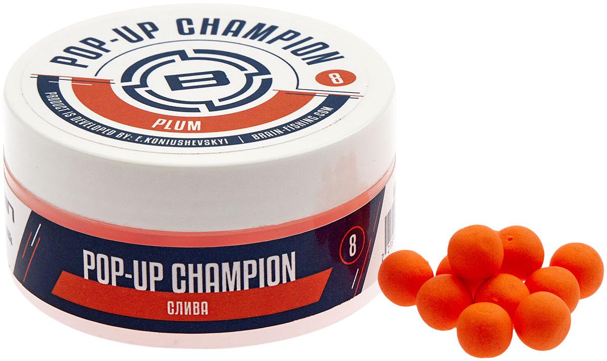 Бойл Brain Champion Pop-Up Plum (слива) 10mm 34g