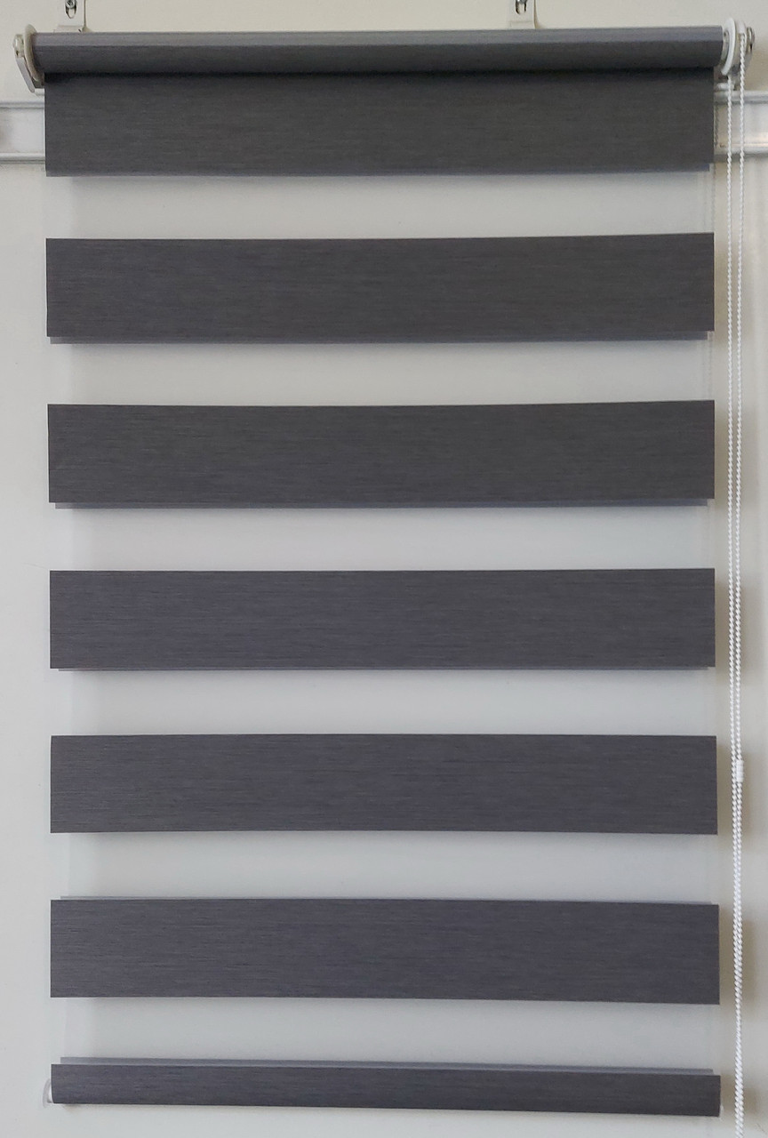 Рулонна штора День-ніч ВН 81-21 Графіт