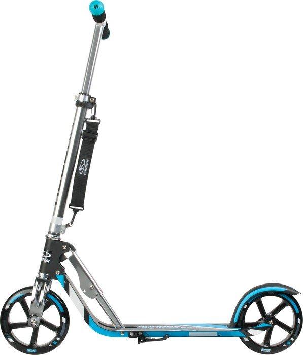 Самокат HUDORA Scooter Big Wheel Step RX205 - Black/Blue чорний/синій, фото 1