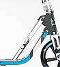 Самокат HUDORA Scooter Big Wheel Step RX205 - Black/Blue чорний/синій, фото 6