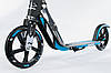 Самокат HUDORA Scooter Big Wheel Step RX205 - Black/Blue чорний/синій, фото 7