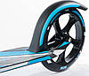 Самокат HUDORA Scooter Big Wheel Step RX205 - Black/Blue чорний/синій, фото 3