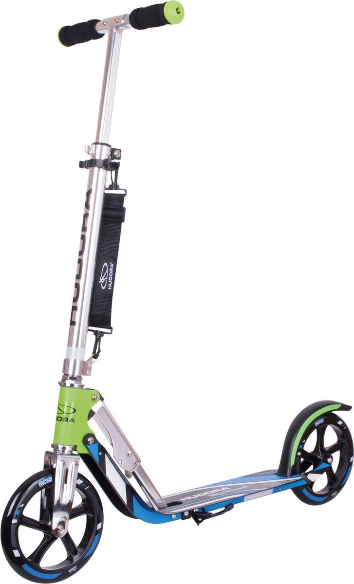 Самокат HUDORA Scooter Big Wheel Step RX205 - green/blue зелениий/синій