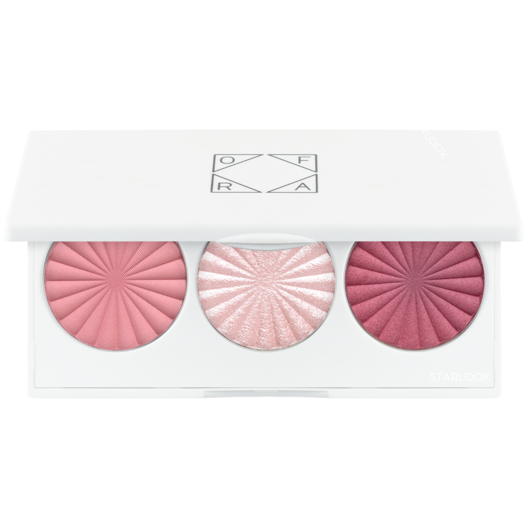 Палітра рум'яна та хайлайтер Ofra Cosmetics Midi Palette Blossom Blush 9 г