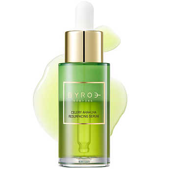 Сироватка для вирівнювання тону та текстури шкіри Byroe Celery AHA + LHA Resurfacing Serum 30 мл