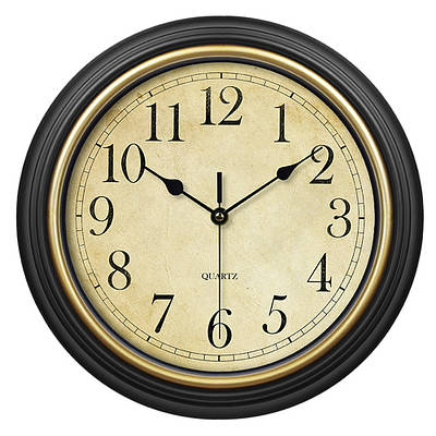 Годинник настінний безшумний класичний під старовину Losso Premium VINTAGE (arabic)
