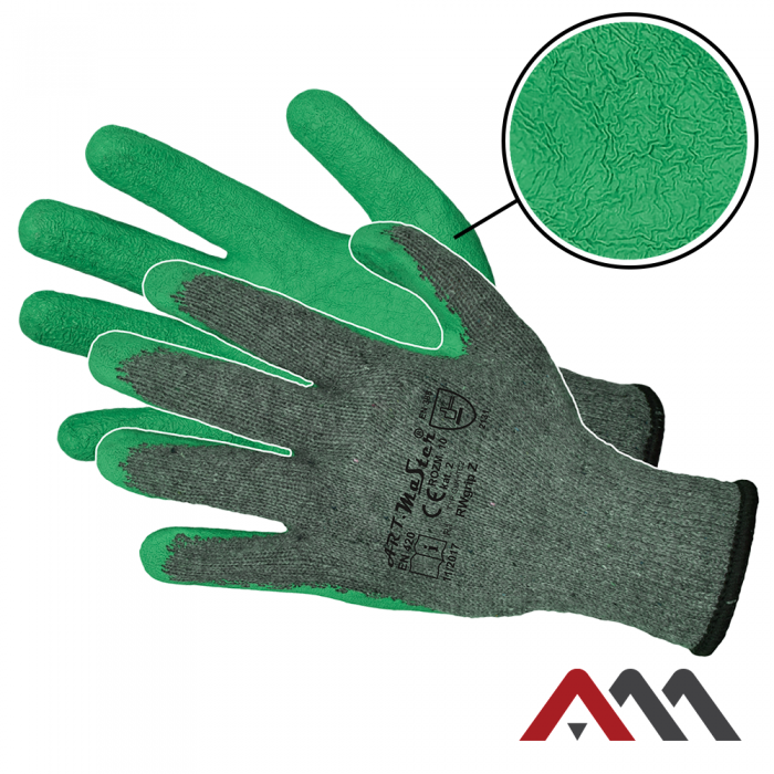 Рукавиці захисні RWGRIP зелені розмір 10 Artmaster Польща