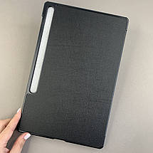 Чохол-книга для Samsung Galaxy Tab S7 Plus T970 T975 книжка на планшет самсунг таб с7 плюс чорна v7r, фото 3