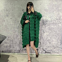 Жіноча модна сукня-сорочка розмір one size (44 46 48 50 52 54 ) Xitao