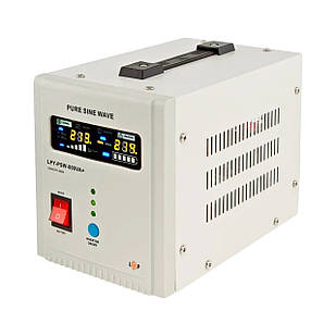 Джерело безперебійного живлення LogicPower LPY-PSW-800VA+ (560W) 5A/15A 12V