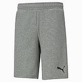 Шорти спортивні чоловічі Puma Ess Shorts 586709 53 (сірі, бавовна, повсякденні, з кишенями, бренд пума)