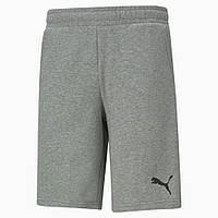 Шорти спортивні чоловічі Puma Ess Shorts 586709 53 (сірі, бавовна, повсякденні, з кишенями, бренд пума)