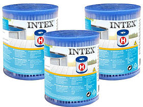 Картридж для фільтра-насоса Intex 29007 (тип H, 3 штуки)