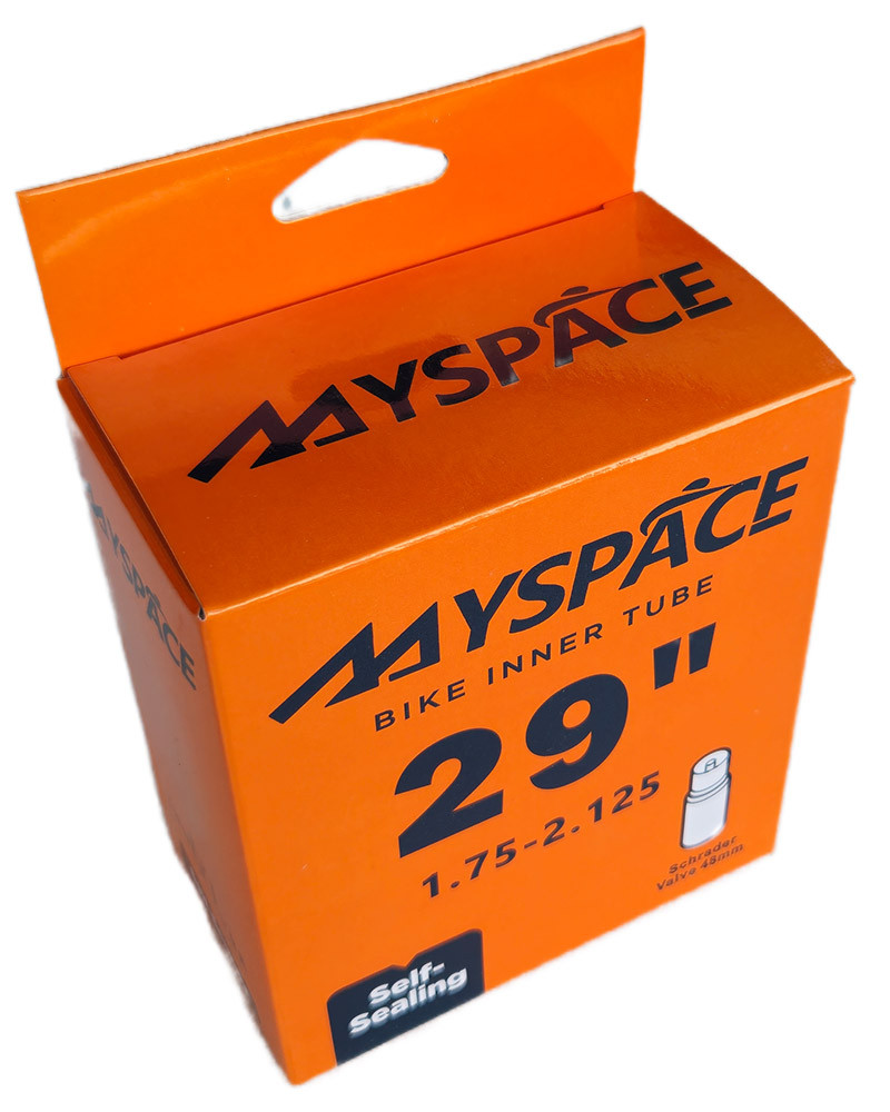 Камера антипрокольна Myspace 29 x 1,75 / 2,125 AV (48 мм) з гелем-герметиком