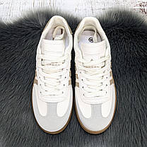 Кросівки-кеди жіночі Gipanis білі з сірим еко-шкіра 4804, фото 2