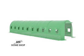 Теплиця (парник) для огорода і сада з вікнами Garden 30м2 1000*200*300 - ПОСИЛЕНА