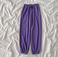 Жіночі теплі спортивні штани новинка 2025 42/44, лаванда