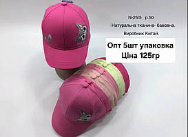 Кепка-бейсболка на діток Кішечка гуртом