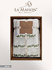 Подарунковий набір рушників La Maison, 3 шт. Inca Yesil