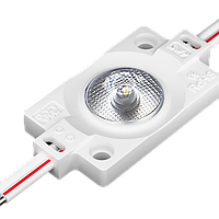 Світлодіодний модуль E-1 0,5Вт 75лм 7500К з лінзами 170 градусів IP65 серії Е-line SWPower