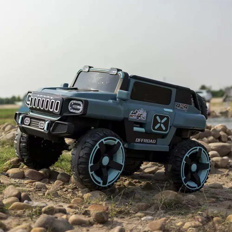 Дитячий електромобіль Jeep OFFROAD 4×4 (синій колір) 24V, фото 1