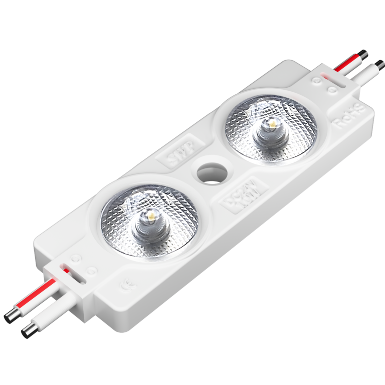 Світлодіодний модуль E-2 1,0Вт 150лм 7500К з лінзами 170 градусів IP65 серії Е-line SWPower