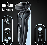 Електробритва Braun Series 6 61-N1000s Flex Wet&Dry, фото 7