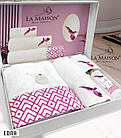 Подарунковий набір рушників La Maison, 3 шт. з ароматом Edna