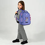 Рюкзак Kite Education каркасний 555S-2 Kuromi, 36.5х27х15.5 см, 14 л, 115-130 см, фото 9