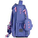 Рюкзак Kite Education каркасний 555S-2 Kuromi, 36.5х27х15.5 см, 14 л, 115-130 см, фото 6
