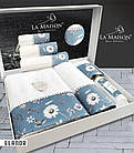 Подарунковий набір рушників La Maison, 3 шт. з ароматом Elanor