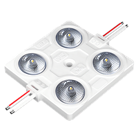 Світлодіодний модуль E-4 2.0Вт 300лм 7500К з лінзами 170 градусів IP65 серії Е-line SWPower