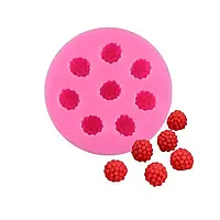 Силіконовий молд Ягоди малини 8 шт