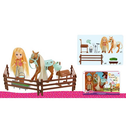 Лялька шарнірна у наборі 92013-A 13 см ID 5030417, фото 1