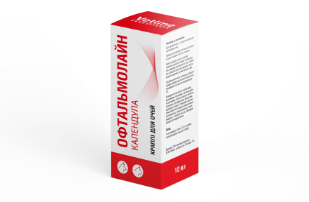 Офтальмолайн Календула краплі для очей собак та котів 10 мл