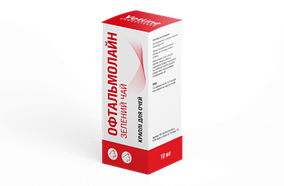 Офтальмолайн зелений чай краплі для очей собак та котів 10 мл