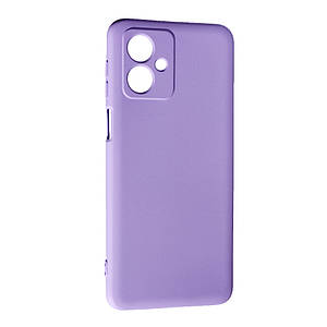 Силіконовий чохол Case SMTT (AA) для Motorola G14 Lavender