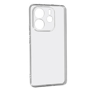Силіконовий чохол Clear Slim для Xiaomi Redmi Note 14 (4G) (UA/EUROPE) Transparent
