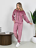 7401-8 Спортивный костюм женский велюр норма (3 ед: 42,44,46), фото 3