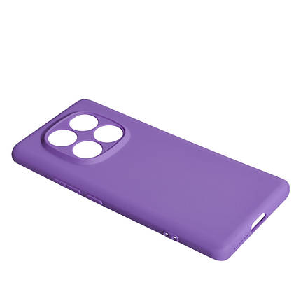 Силіконовий чохол SMTT для Xiaomi Redmi Note 14 Pro (4G) Violet, фото 3