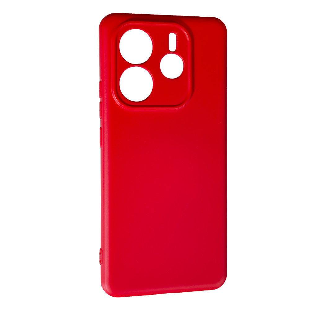 Силіконовий чохол Case SMTT (AA) для Xiaomi Redmi Note 14 (5G) Red