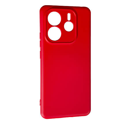 Силіконовий чохол Case SMTT (AA) для Xiaomi Redmi Note 14 (5G) Red, фото 1