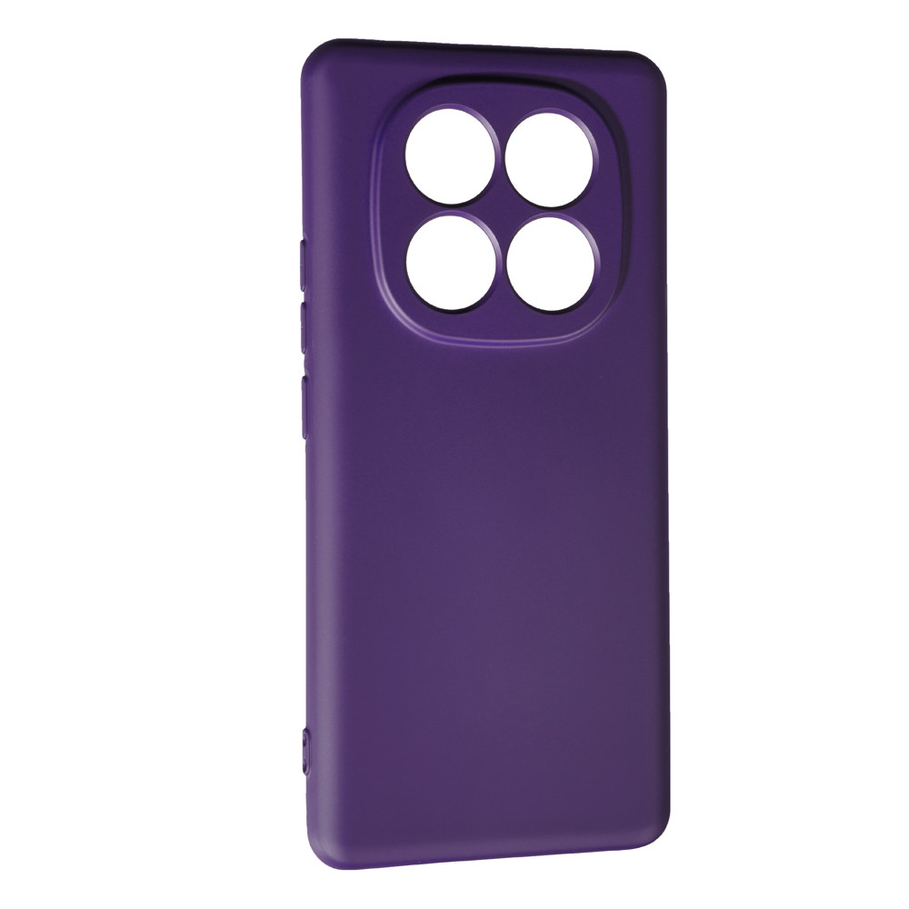 Силіконовий чохол Case SMTT (AA) для Xiaomi Redmi Note 14 Pro Plus (5G) Dark Violet