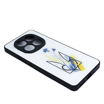 Чехол Prisma UA для Xiaomi Redmi Note 14 Pro Plus (5G) Ukraine with flowers, фото 2