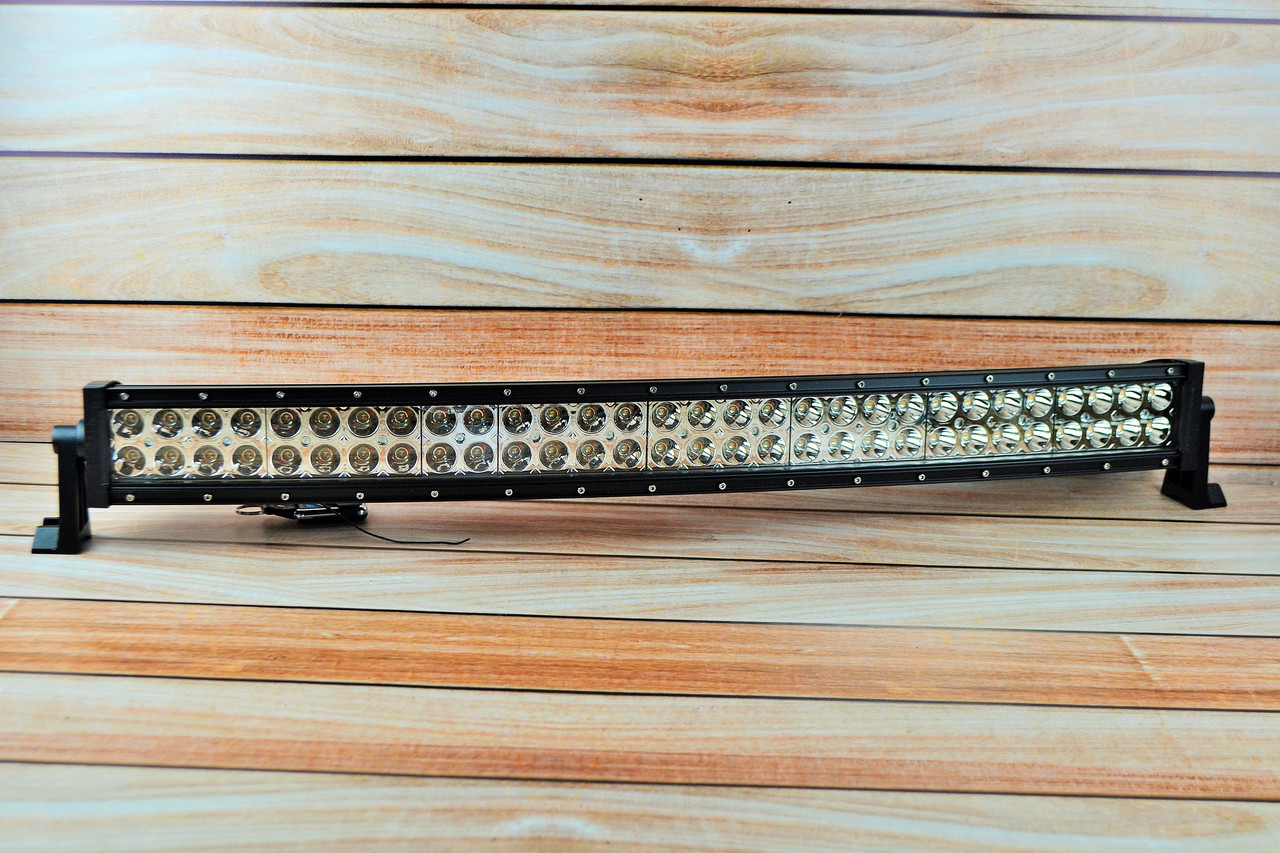 Світлодіодна LED Панорамна Балка з Пультом Білий + Жовте світло + стробоскоп 106 см 240 Вт (світлодіоди 3w x80шт), фото 1